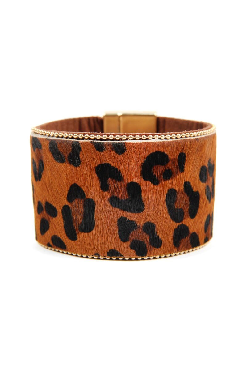 Leopard Print Bangles - 图片 2