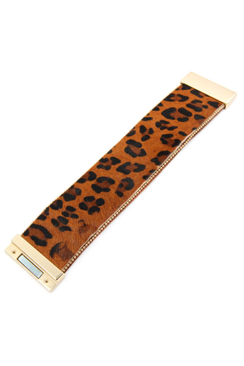 Leopard Print Bangles - 图片 3