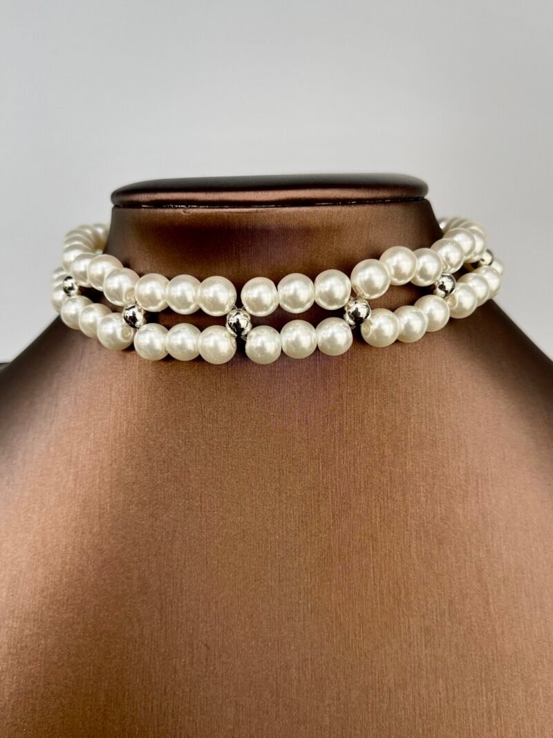 "Rosary light" three-piece necklace set - 图片 4