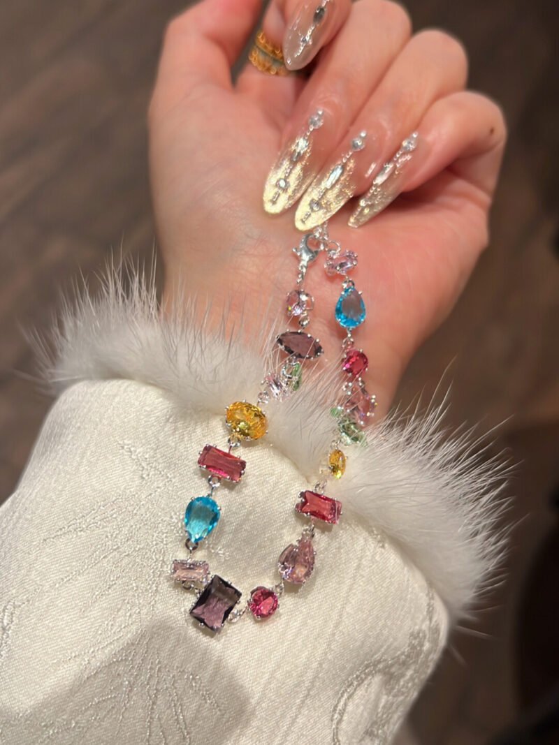 Colorful zircon bracelet - 图片 2