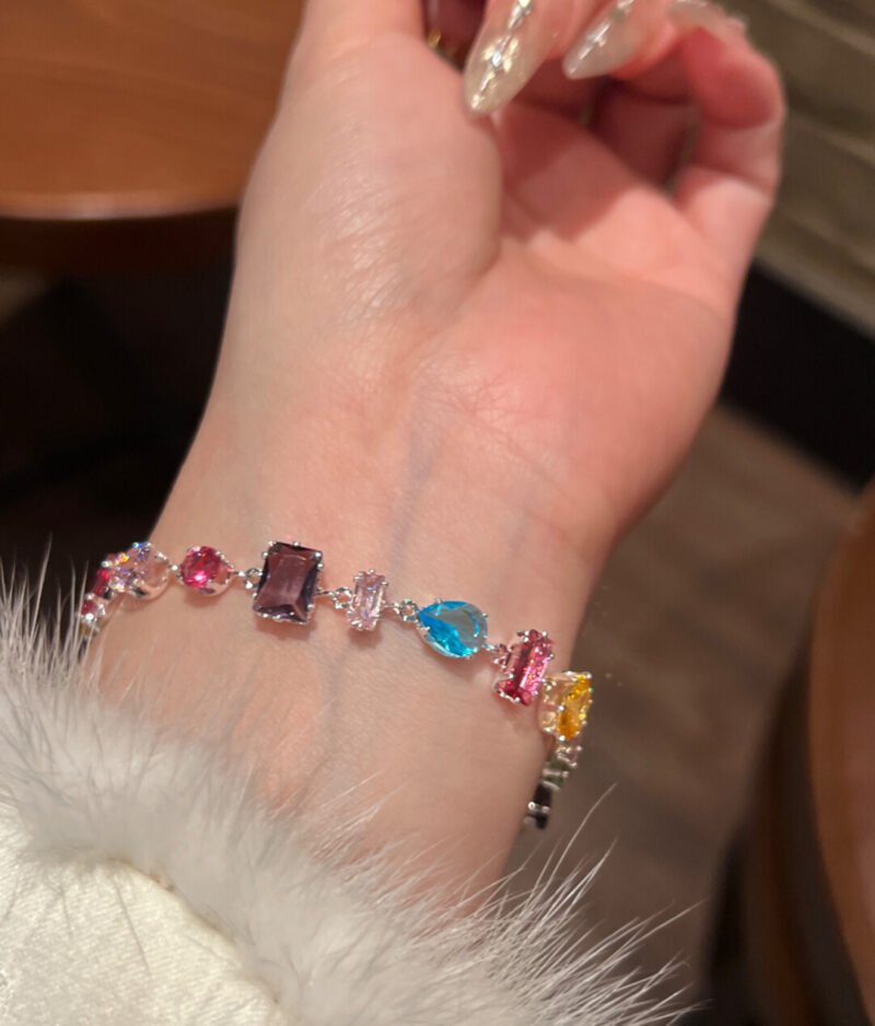 Colorful zircon bracelet - 图片 5