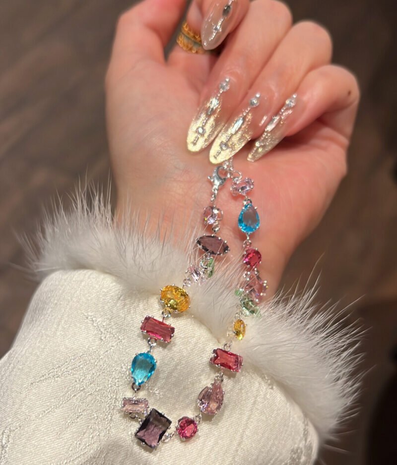 Colorful zircon bracelet - 图片 4