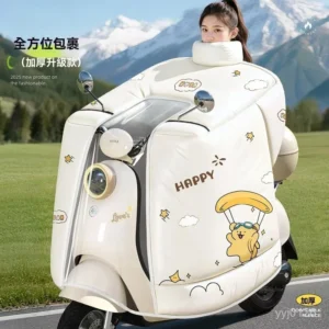 機車踏板車全包圍擋風被